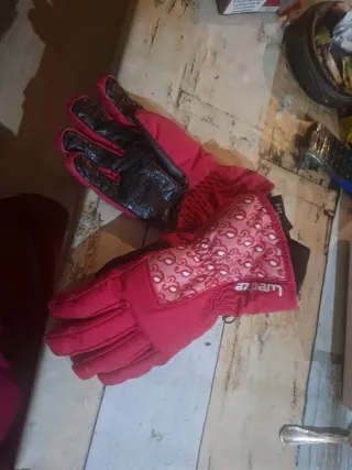 Guantes niña Wed'ze rosas para nieve