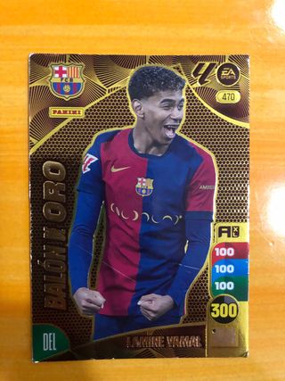 Lamine Yamal Balón de Oro 2024-25 Panini