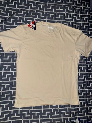 Camiseta Meyba, nueva, color arena, talla XXL