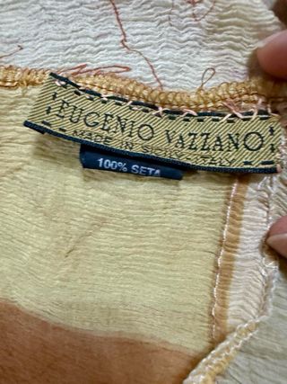 Sciarpa Eugenio Vazzano Pura Seta