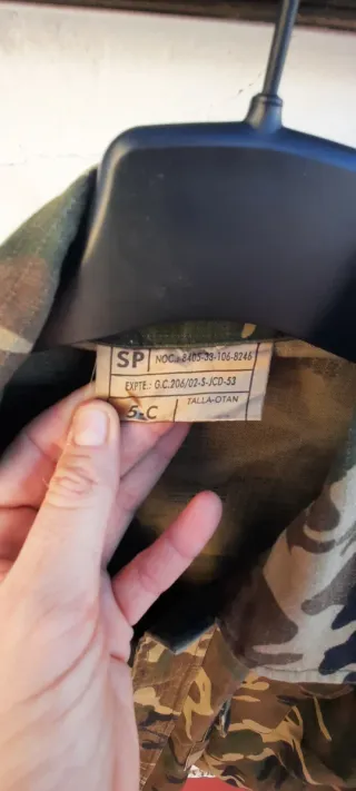 Ropa militar airsoft