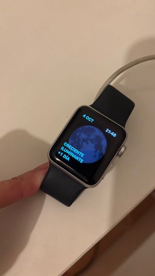 Apple Watch S3 38mm Negro/Plata