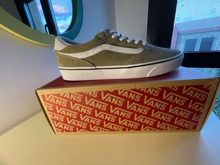 Vans Brooklyn LS Zapatillas Verde y Blanco