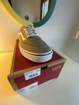 Vans Brooklyn LS Zapatillas Verde y Blanco
