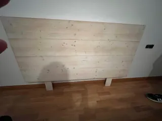 Cabecero Hannun madera natural