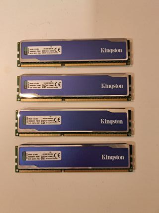 Memoria RAM DDR3 Kingston HyperX Blu. 32GB