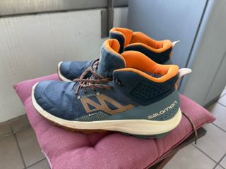 Botas Trekking Salomon Gore-Tex Azul/Naranja