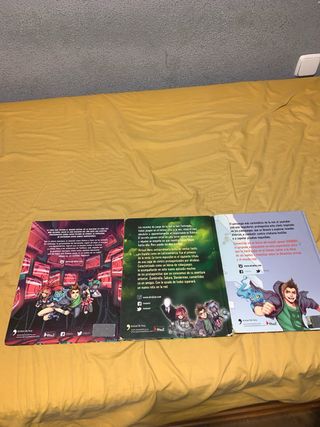 Trilogía de cómics El Rubius VIRTUAL HERO