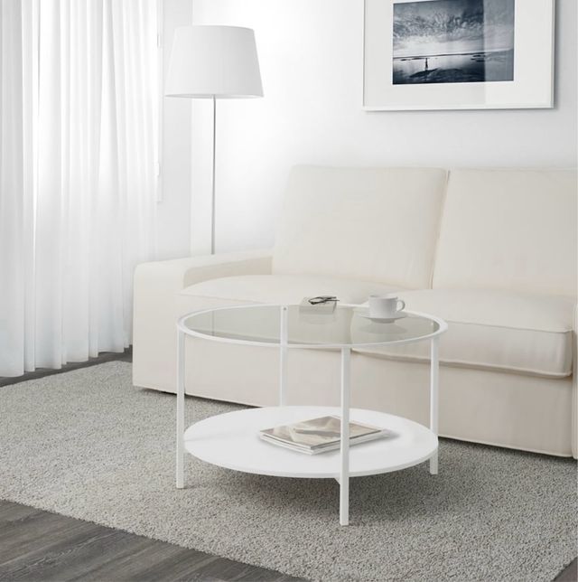 Mesa centro redonda Ikea Vittsjö 75cm