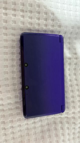 Nintendo 3DS viola + caricabatterie originale