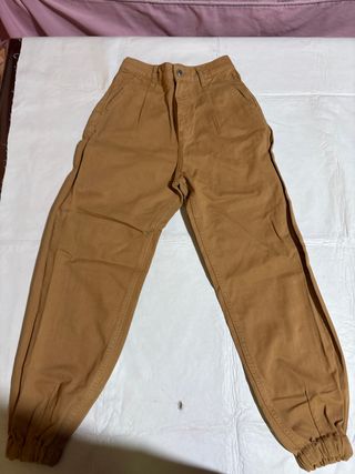 Pantalones mujer marrones( camel)