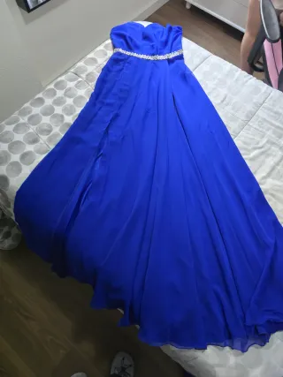 2 vestiti da damigella blu