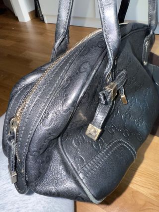 Bolso Gucci Princy Piel Negra Vintage