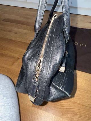 Bolso Gucci Princy Piel Negra Vintage