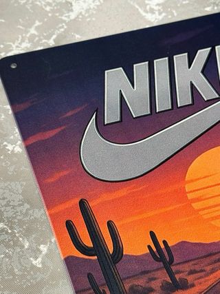 Cartel Metálico Bmw E36 Nike