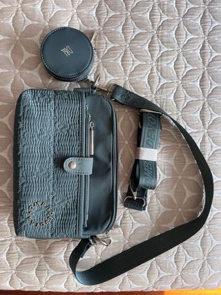 Bolso bandolera Devota & Lomba gris