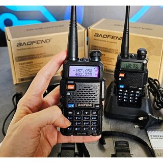 5 Radio Portatili Baofeng UV5R 8W Walkie Talkie