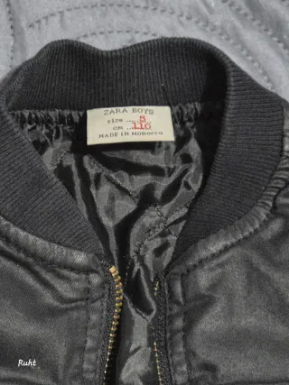 Chaqueta niño negra