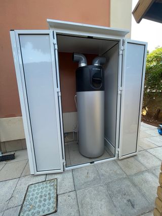 Armario exterior aluminio 