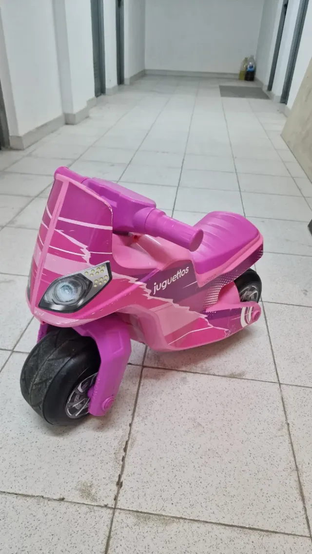 Moto Juguettos Rosa