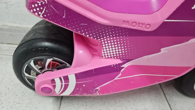 Moto Juguettos Rosa