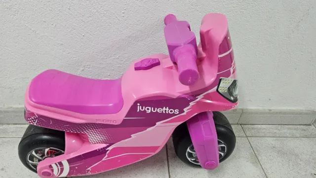 Moto Juguettos Rosa