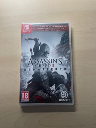 Assassin's Creed III Remastered Nintendo Switch