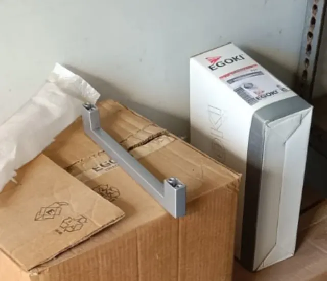 Tiradores EGOKI Cromo Plata (240 unds por 100€)