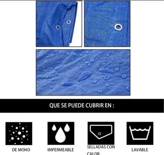 Lona impermeable toldo todas las medidas