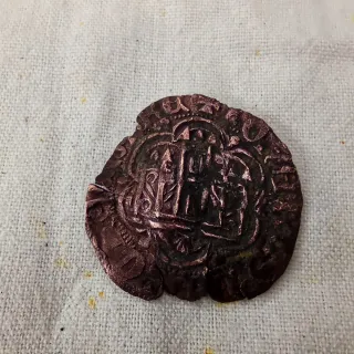 Blanca de vellon Enrique IV de Castilla siglo XV