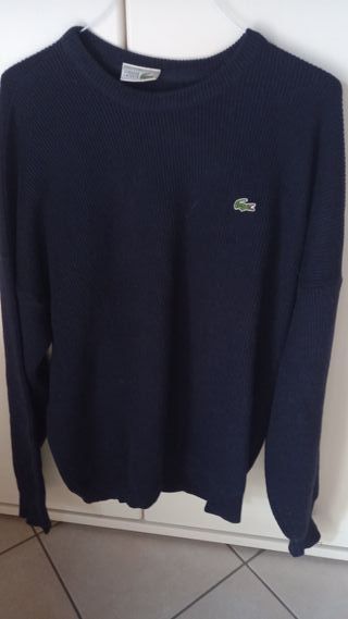 Maglione Lacoste Blu Tg XXL