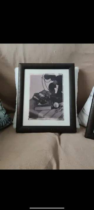 Cuadros Vintage Teléfono Antiguo y ventilador