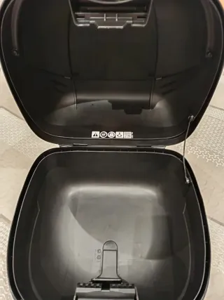 Baúl Maletín Moto Negro