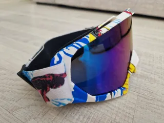 Casco Motocross niño con Gafas