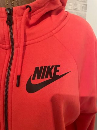 Giacca Nike con zip arancione UNISEX