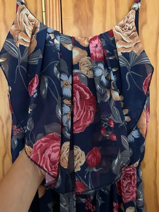 Vestido largo floral