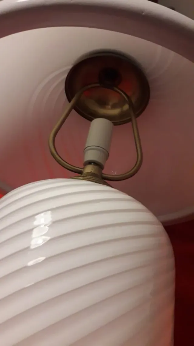 Lampada "fungo" vetro Murano