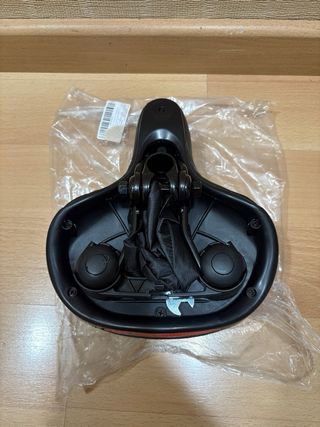 Sillín Bici Cómodo Negro