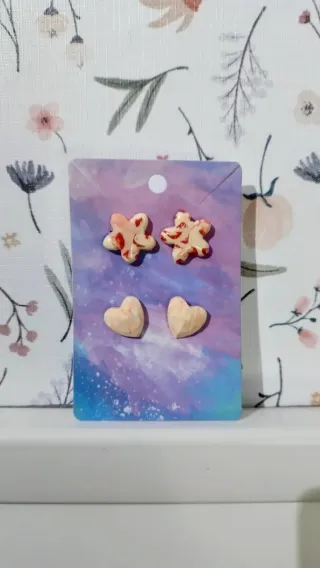 Pendientes hechos a mano