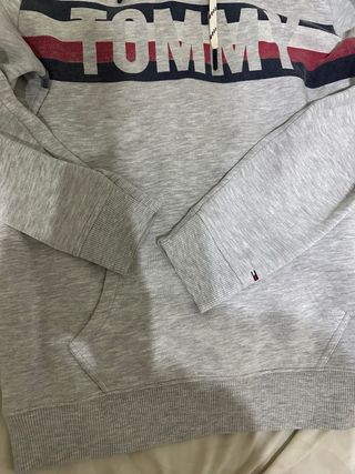 Sudadera Tommy Hilfiger Gris Talla M