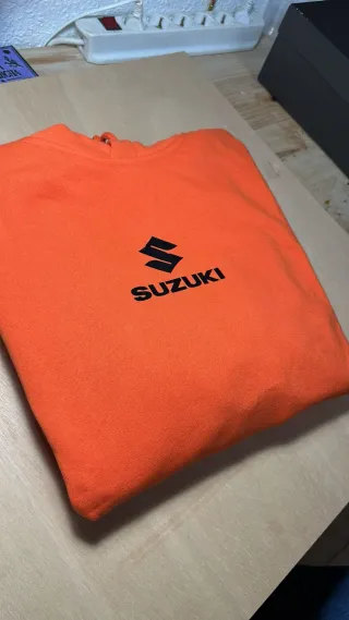 Sudadera Suzuki Naranja