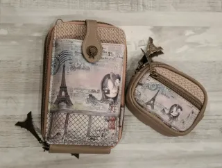 Conjunto Cartera y Portamonedas Sweet Candy