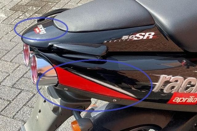 Aprilia SR - Pegatinas / Adesivi