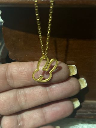 Colgante cabeza de conejito