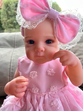 Muñeca Reborn Bebé Rosa
