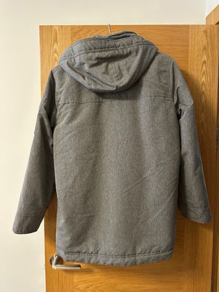 Abrigo joven Hollister gris