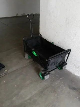 Carrello da trasporto con ruote grandi