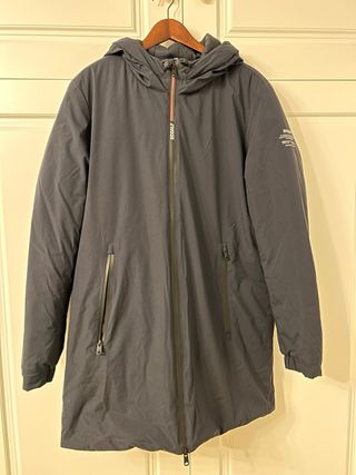 Abrigo Ecoalf Pasu Azul Largo XL
