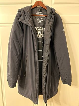 Abrigo Ecoalf Pasu Azul Largo XL
