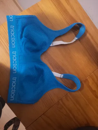 Sujetador deportivo Triaction azul